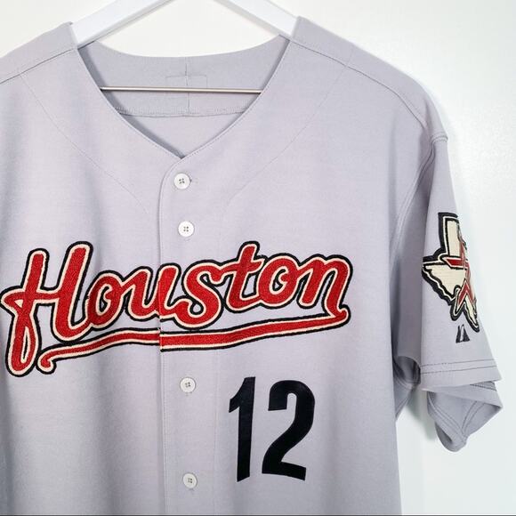 Houston Astros Harry Spilman Authentic Majestic Jersey Size 48 - Picture 2 of 11